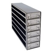 Cryogenic Freezer Rack, 6 drawers